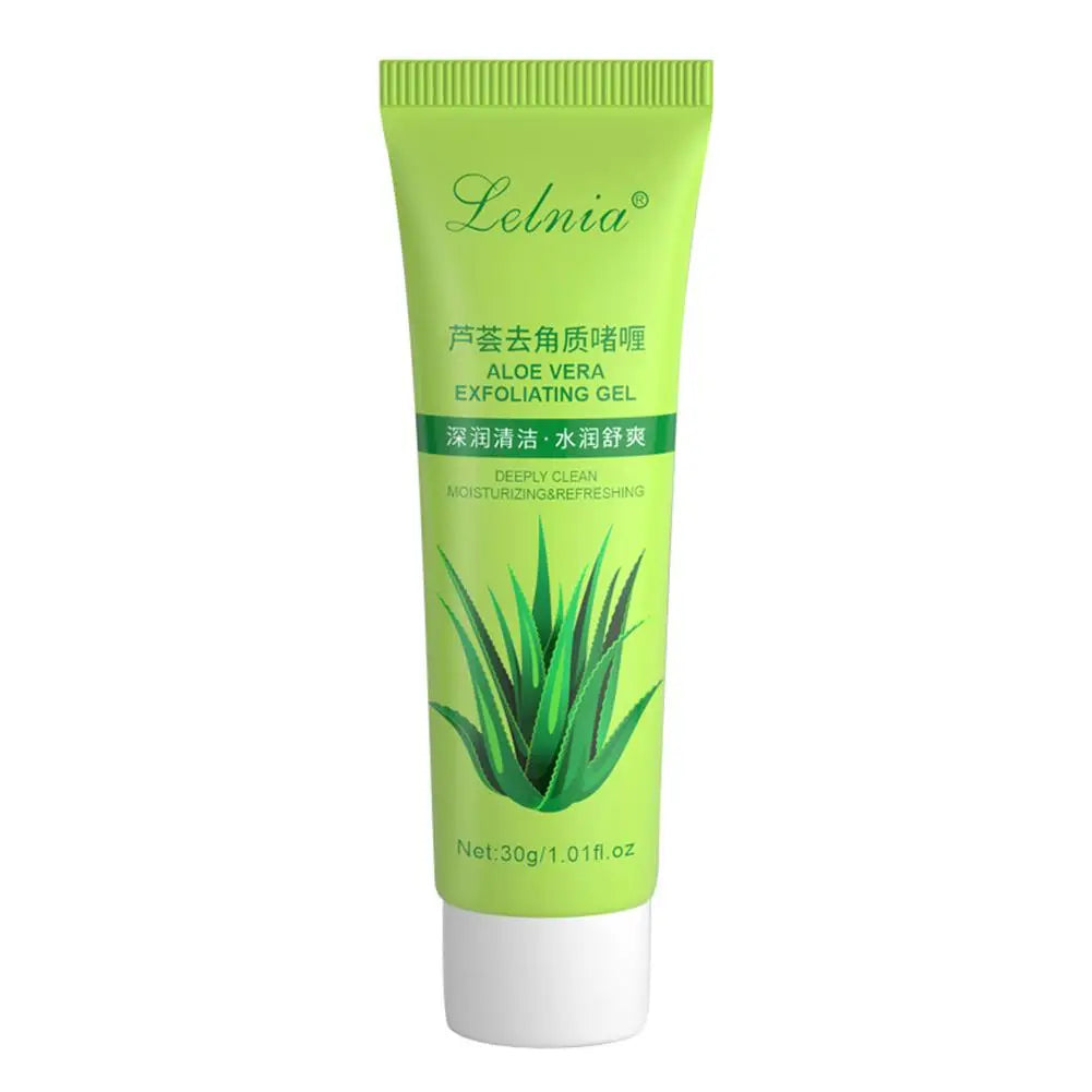 Gesichtspeeling-Gel, sanftes Peeling ohne Scheuern für Gesicht und Körper, Peeling und Reinigung abgestorbener Hautzellen, für strahlende Haut, 30 ml