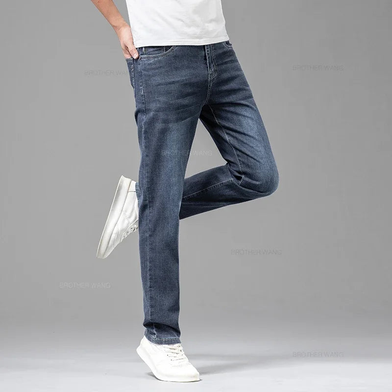 Men's Slim Stretch Cotton Jeans