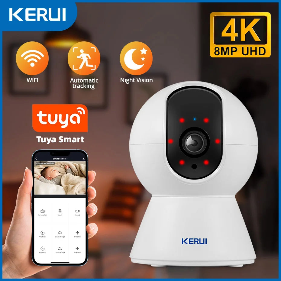 4K WiFi Surveillance Camera