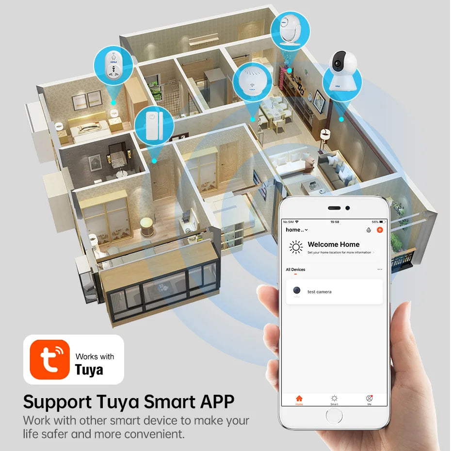 4K WiFi Surveillance Camera